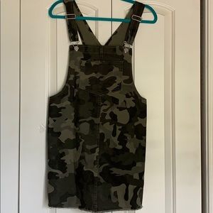 Camo Overall Dress